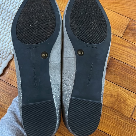 Gorgeous BCBGeneration sparkly glitter woman’s pointed flats size 8 - Picture 4 of 4